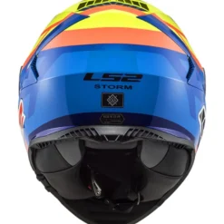 Casco Integrale Ls2 Ff800 Storm Salvador Replica Blu Giallo Alta Visibilità