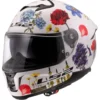 Casco Integrale Ls2 FF808 Stream II Flowers Bianco