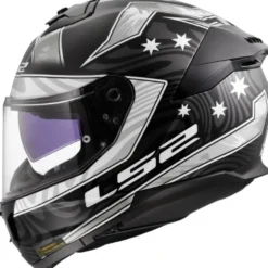 Casco Integrale Ls2 FF808 Stream II Galdam Nero Bianco