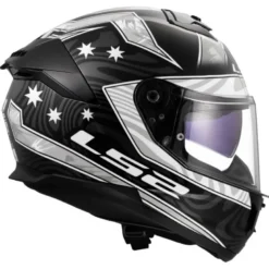 Casco Integrale Ls2 FF808 Stream II Galdam Nero Bianco