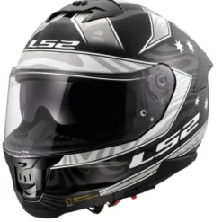 Casco Integrale Ls2 FF808 Stream II Galdam Nero Bianco