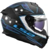 Casco Integrale Ls2 FF808 Stream II Galdam Nero Blu