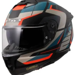 Casco Integrale Ls2 FF808 Stream II Road Nero Opaco Blu