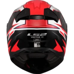 Casco Integrale Ls2 FF811 Vector II Buntri Nero Rosso