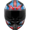 Casco Integrale Ls2 FF811 Vector II Carbon Tantic Rosso Blu