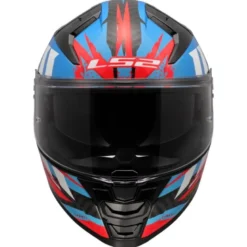 Casco Integrale Ls2 FF811 Vector II Carbon Tantic Rosso Blu