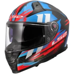 Casco Integrale Ls2 FF811 Vector II Carbon Tantic Rosso Blu