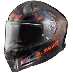 Casco Integrale Ls2 FF811 Vector II Kamo Nero Blu Titanio