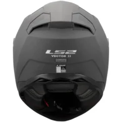 Casco Integrale Ls2 FF811 Vector II Solid Concrete Grigio Opaco