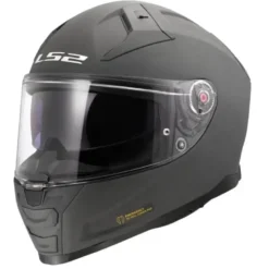 Casco Integrale Ls2 FF811 Vector II Solid Concrete Grigio Opaco