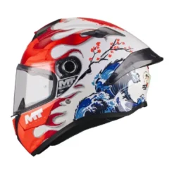 Casco Integrale Mt Helmets Ff106B Targo S A5 Yamanaka 2025 Lucido