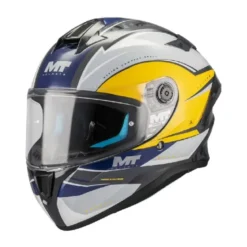 Casco Integrale Mt Helmets Ff106B Targo S C3 Outside Lucido