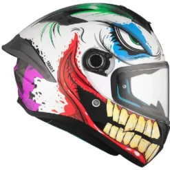 Casco Integrale Mt Helmets  Ff106B Targo S Joke A5 Lucido