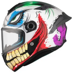 Casco Integrale Mt Helmets  Ff106B Targo S Joke A5 Lucido