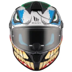 Casco Integrale Mt Helmets  Ff106B Targo S Joke A5 Lucido