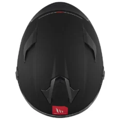 Casco Integrale Mt Helmets Ff106B Targo S Solid A1 Nero Opaco