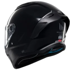 Casco Integrale Mt Helmets Ff126 Stinger 2 A11 Solid Lucido Nero