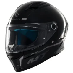 Casco Integrale Mt Helmets Ff126 Stinger 2 A11 Solid Lucido Nero