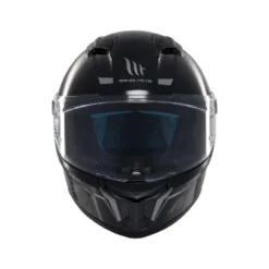 Casco Integrale Mt Helmets Ff126 Stinger 2 A11 Solid Opaco Nero