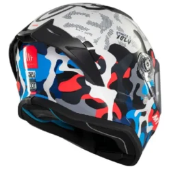 Casco Integrale Mt Helmets Ff126 Stinger 2 A7 Yozu Lucido