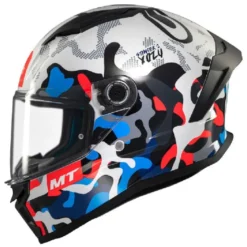 Casco Integrale Mt Helmets Ff126 Stinger 2 A7 Yozu Lucido