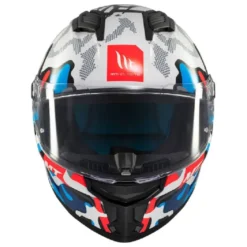 Casco Integrale Mt Helmets Ff126 Stinger 2 A7 Yozu Lucido