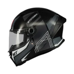 Casco Integrale Mt Helmets Ff126 Stinger 2 B12 Tron Lucido