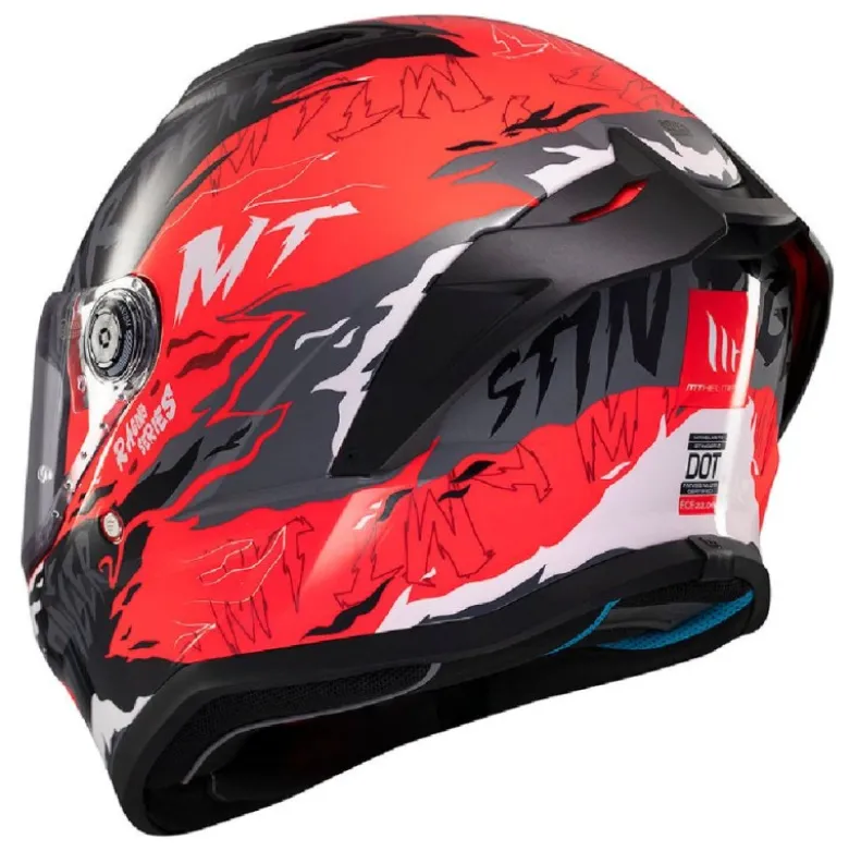 Casco Integrale Mt Helmets Ff126 Stinger 2 C5 Ardent Lucido