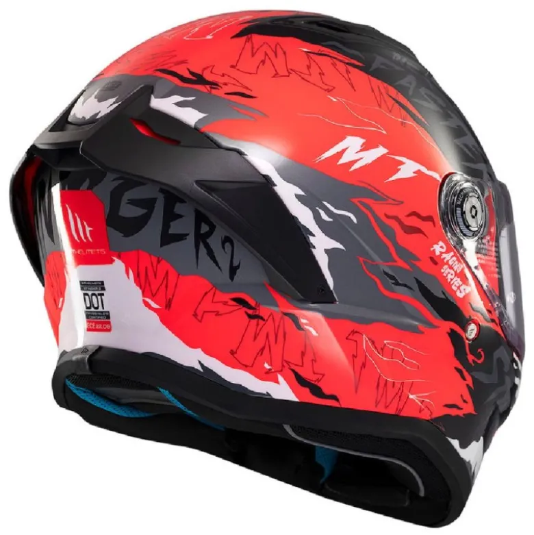 Casco Integrale Mt Helmets Ff126 Stinger 2 C5 Ardent Lucido