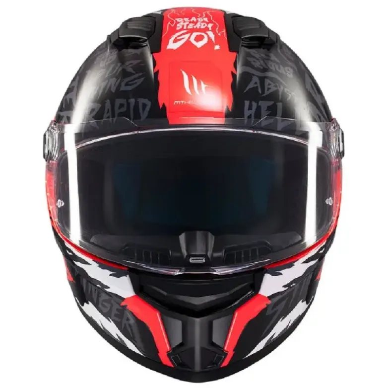 Casco Integrale Mt Helmets Ff126 Stinger 2 C5 Ardent Lucido