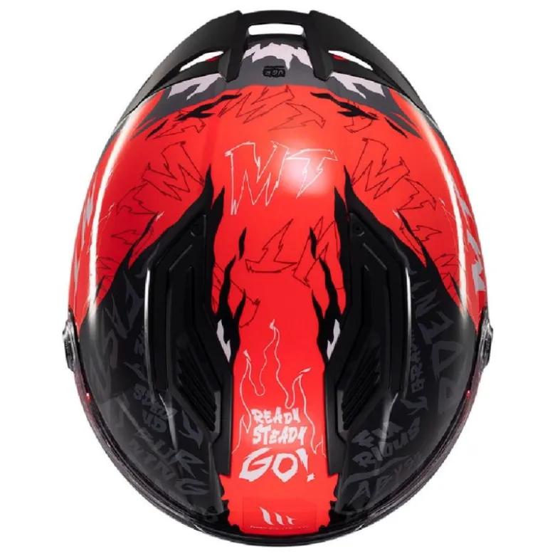 Casco Integrale Mt Helmets Ff126 Stinger 2 C5 Ardent Lucido
