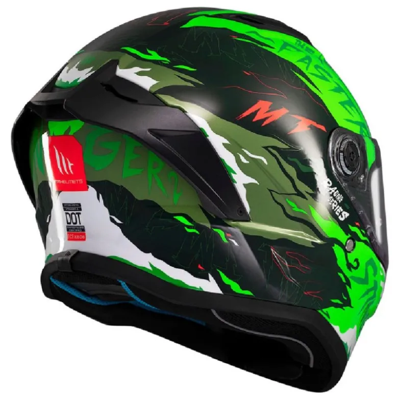 Casco Integrale Mt Helmets Ff126 Stinger 2 C6 Ardent Lucido
