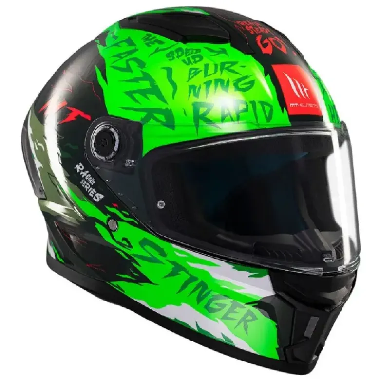 Casco Integrale Mt Helmets Ff126 Stinger 2 C6 Ardent Lucido