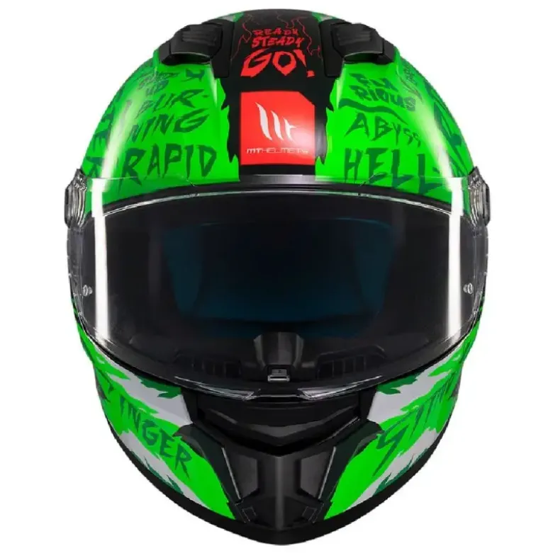 Casco Integrale Mt Helmets Ff126 Stinger 2 C6 Ardent Lucido