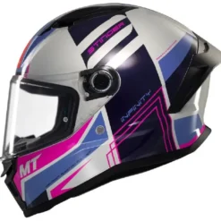 Casco Integrale Mt Helmets Ff126 Stinger 2 C8 Tron Lucido