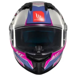 Casco Integrale Mt Helmets Ff126 Stinger 2 C8 Tron Lucido