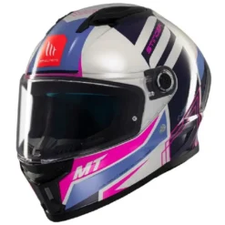 Casco Integrale Mt Helmets Ff126 Stinger 2 C8 Tron Lucido
