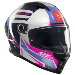 Casco Integrale Mt Helmets Ff126 Stinger 2 C8 Tron Lucido