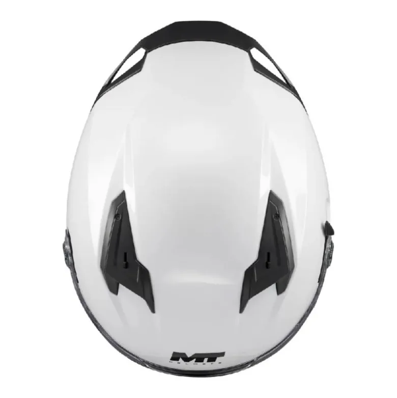 Casco Integrale Mt Helmets Ff128Sv Braker A0 Sv Pure Bianco Lucido
