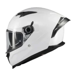Casco Integrale Mt Helmets Ff128Sv Braker A0 Sv Pure Bianco Lucido