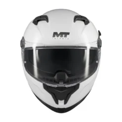 Casco Integrale Mt Helmets Ff128Sv Braker A0 Sv Pure Bianco Lucido