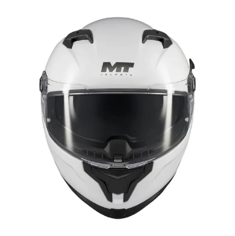 Casco Integrale Mt Helmets Ff128Sv Braker A0 Sv Pure Bianco Lucido