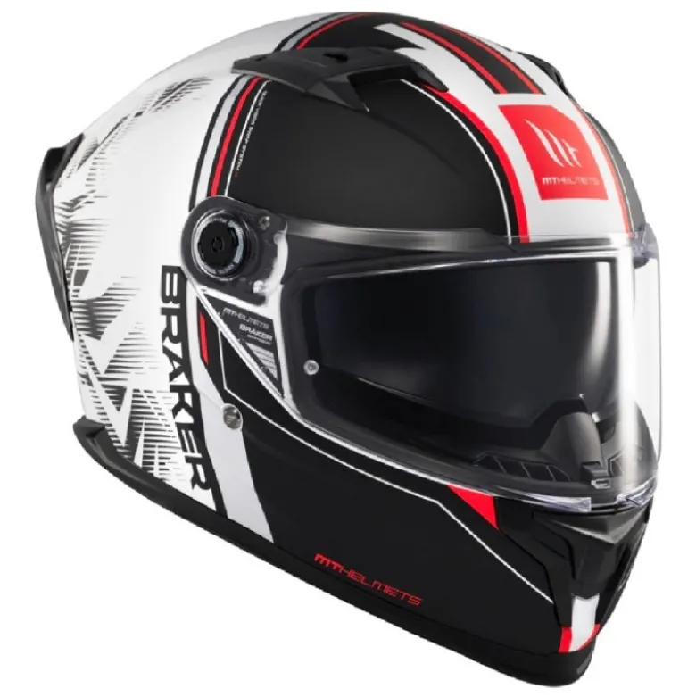 Casco Integrale Mt Helmets Ff128Sv Braker Sv Charm A1 Opaco