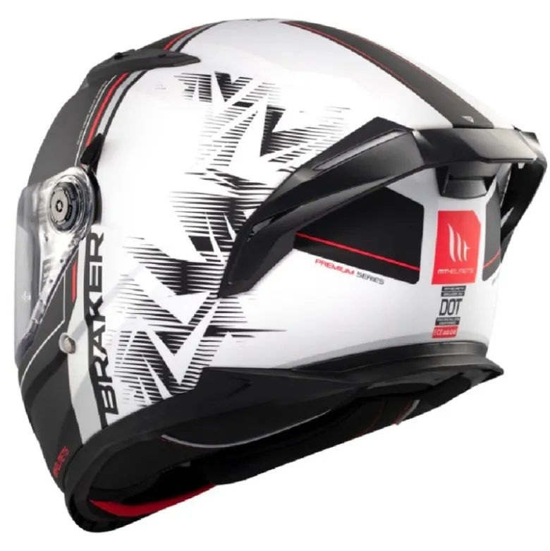 Casco Integrale Mt Helmets Ff128Sv Braker Sv Charm A1 Opaco