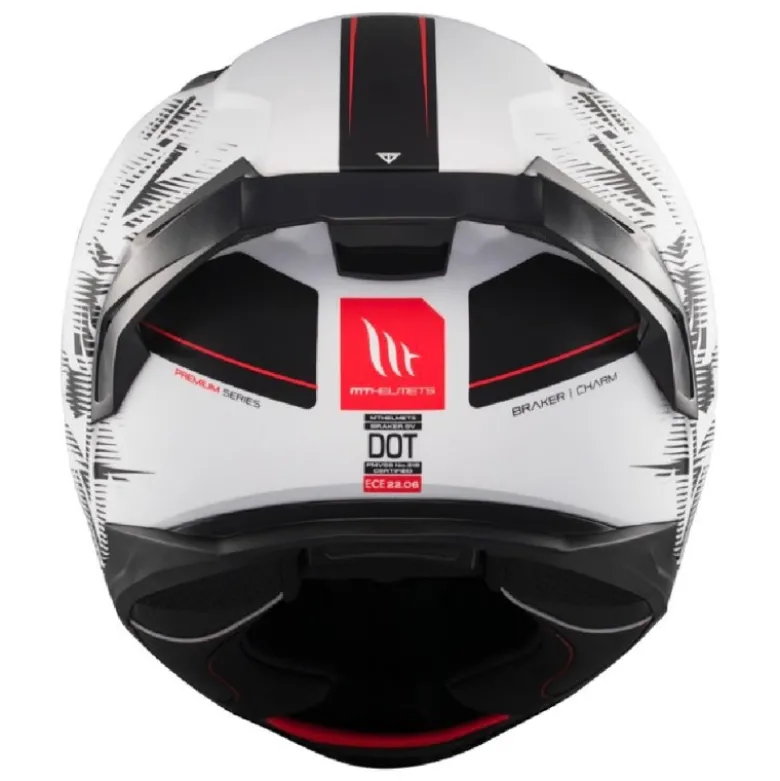 Casco Integrale Mt Helmets Ff128Sv Braker Sv Charm A1 Opaco