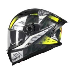 Casco Integrale Mt Helmets Ff128Sv Braker Sv Fury C6 Lucido