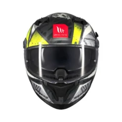 Casco Integrale Mt Helmets Ff128Sv Braker Sv Fury C6 Lucido
