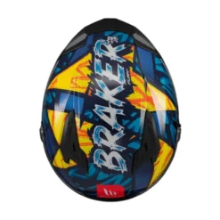 Casco Integrale Mt Helmets  Ff128Sv Braker Sv Fury C17 Lucido