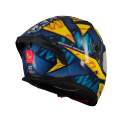 Casco Integrale Mt Helmets  Ff128Sv Braker Sv Fury C17 Lucido
