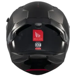 Casco Integrale Mt Helmets  Ff128Sv Braker Sv Solid A1 Lucido Nero